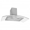 okap kominowy przyścienny Essenza 90cm Focus inox